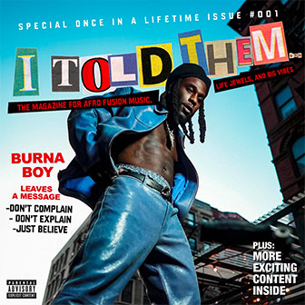 "Sittin' On Top Of The World" by Burna Boy