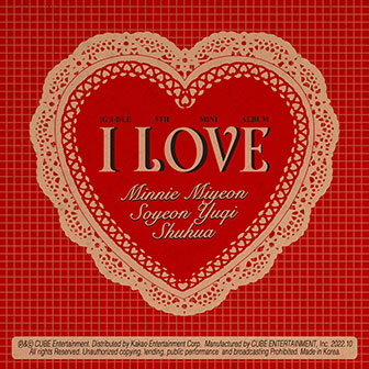 "I Love" EP by (G)I-DLE "I Love" EP by (G)I-DLE