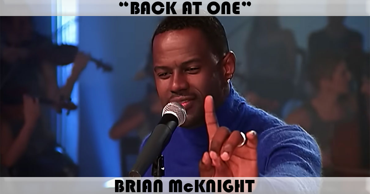 "Back At One" by Brian McKnight